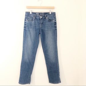 Mossimo Mid Rise Straight Leg Jeans